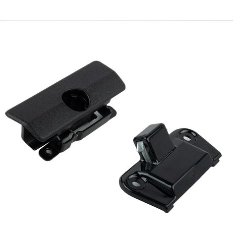 BEBUSINGOTO Lot de 2 loquets de verrouillage de boîte à gants, pour BMW E30 E34 E23 série Z 51161946513, poignée de compartiment de rangement intérieur (1/5)