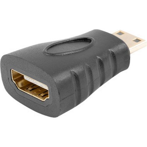 Adaptateur lanberg hdmi(h) vers hdmi mini(m) noir (1/3)