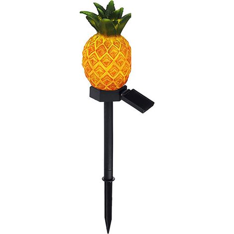 Lampe solaire extérieure – 3 cactus – ananas – jardin / patio – solaire – lampes sol