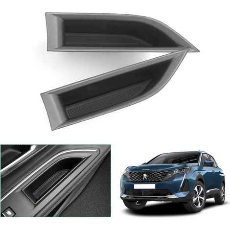 Vano portaoggetti per maniglia della portiera e bracciolo Peugeot 3008/5008 GT Line (2016-2023-2024), vassoio organizer per maniglia della portiera, accessori Peugeot 3008 [Porta anteriore, 2 pezzi] (1/5)