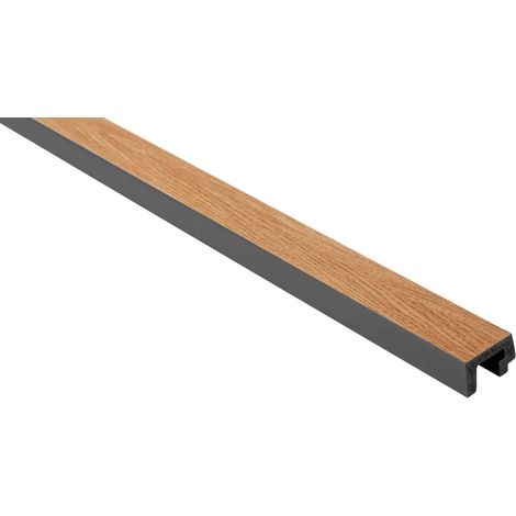 Gauche Finition stratifiée Chêne classique en polymère – D1LM104 (1/2)