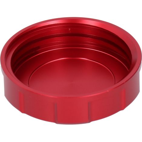 Bouchon de réservoir de liquide de frein avant, accessoire moto compatible avec YAMAHA YZFR1 2004-2015 (rouge) (1/5)