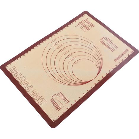 PRETYZOOM Tapis De Pétrissage Plaque De Cuisson Tapis De Cuisson De Cuisine Tapis De Cuisson Antiadhésif Tapis De Four En Silicone Doublure De Cuisson En Silicone Gel De Silice'-'- (1/5)
