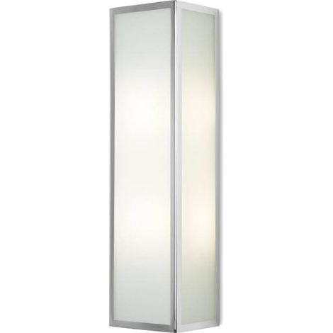 LedsC4 Salle De Bains Ip44 Flow Rectangular E27 15W Chrome