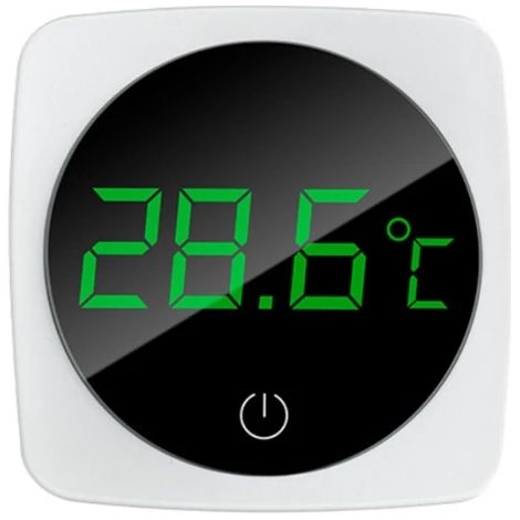 Termómetro LCD autoadhesivo para acuarios y terrarios (1/4)