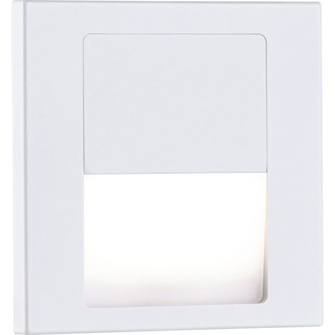 Paulmann 79999 Tsaro eckig 80x36mm Wandeinbauleuchte   LED  1 W Weiß (matt)
