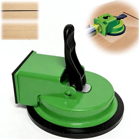 Ventosa, Kit de instalación de laminado, Herramientas para parquet, Kit de reparación, Para laminado y parquet, Para salón y dormitorio, Verde (1/5)