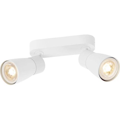 Spot double Puri 2.0 Dome blanc - 1008371