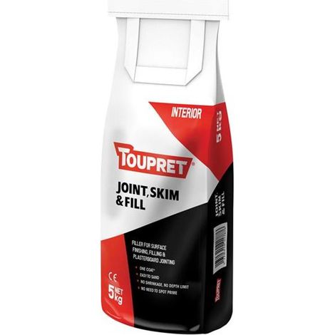 Toupret FGBJ05GB Joint Skim & Fill 5kg TOUFGBJ05GB