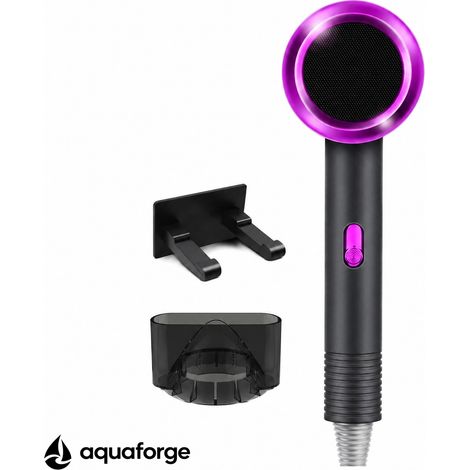 Sèche cheveux 1800 W ions négatifs air chaud froid séchage rapide (1/5)