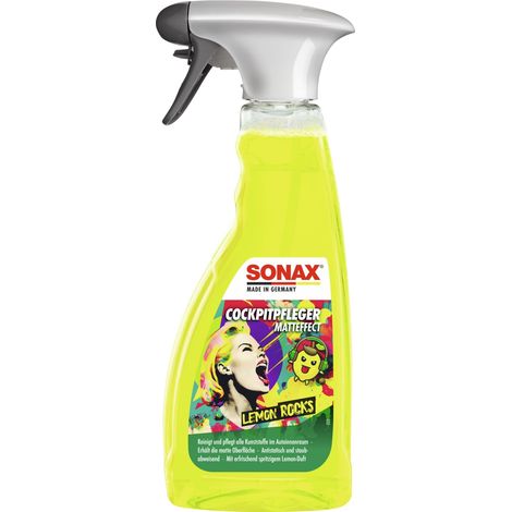 Sonax Cockpitpfleger Matteffect Lemon Rocks 500 ml Cockpit-Reiniger