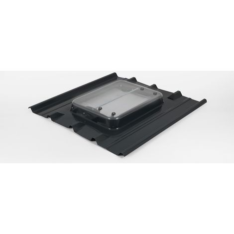 Lucarne de toit pour tôles bac acier ondulés profil 5 ondes – RAL 7016 Gris Anthracite – Vitre Synthétique incassable – LPP LUMICIEL