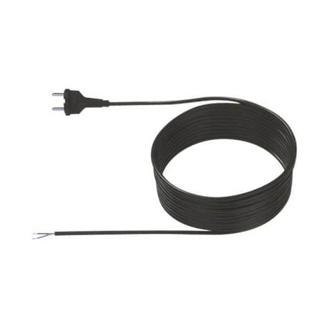 Bachmann 240.189 Cable de alimentación negro 10m resistente