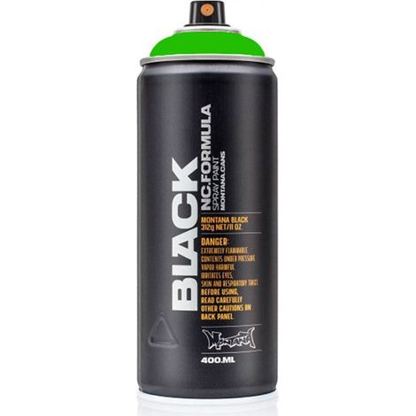 Bombe de peinture - Mescaline - BLK-400-6080 - Montana Cans Black - 400ml - Graffiti