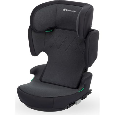 Bebeconfort Road Fix i-Size, Seggiolino Auto 15-36 kg, 3,5-12 anni (100-150 cm), Seggiolino Auto Isofix Pieghevole e Portatile da Viaggio, Leggero 4.4 kg, 14 Posizioni Poggiatesta, Tinted Black (1/5)