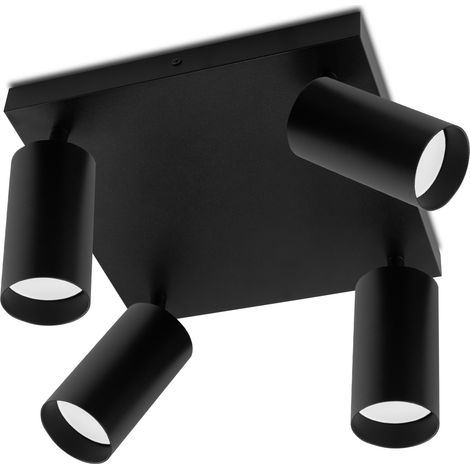 Lámpara de techo tipo tubo halógeno 4x GU10 TABULA LUMILED (1/5)