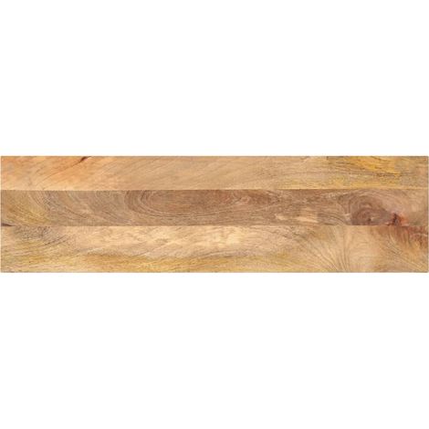 Tischplatte 110x20x3,8 cm Rechteckig Massivholz Mango