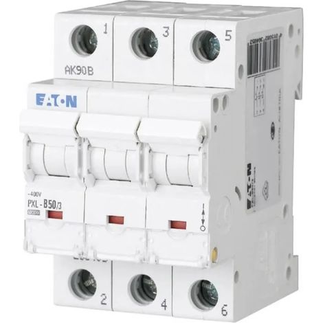 Eaton Interruptor automático (MCB), 50 A, 3p, Característica: B, 236405