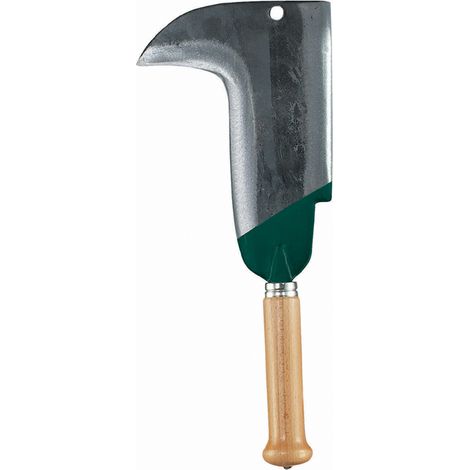 LEBORGNE Serpe 2 taillants - 22 cm - manche bois