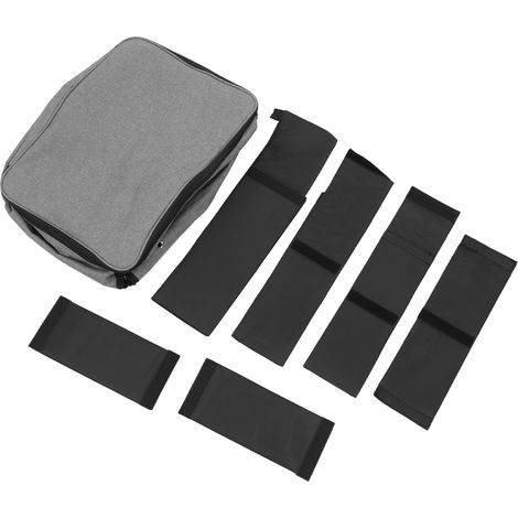 Organisateur de coffre de sport double couche en tissu Oxford, portable, pour coffre de sport et casier. (1/5)