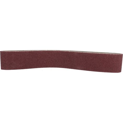 10 Schleifbänder 686x50mm aus Aluminiumoxid 27x2 Zoll für Holz und Weichmetalle (Körnung 40) (1/3)