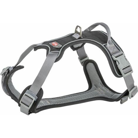 Trixie Premium Active Hundegeschirr Schwarz Größe L