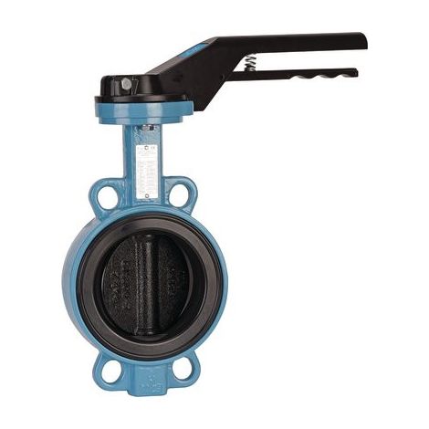 Vanne fonte papillon inox oreille de centrage manchette EPDM DN80 (1/3)
