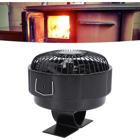 Ventilateur de cheminée, ventilateur thermique, poêle à pétrole, poêle à bois, ventilateur thermique autogénéré (1/5)