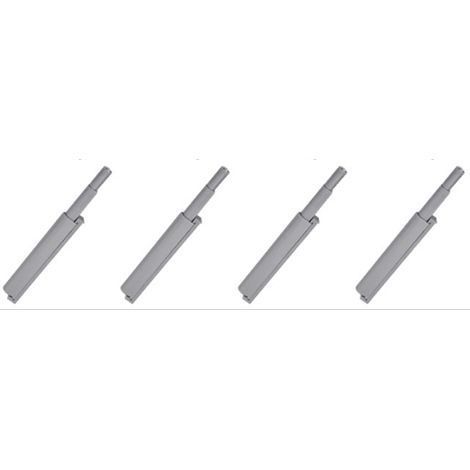 Schranktür zum Öffnen drücken, magnetische Magnettür, 4 Stück, magnetischer Riegel, Türschließer, Push-Open-Dämpfer