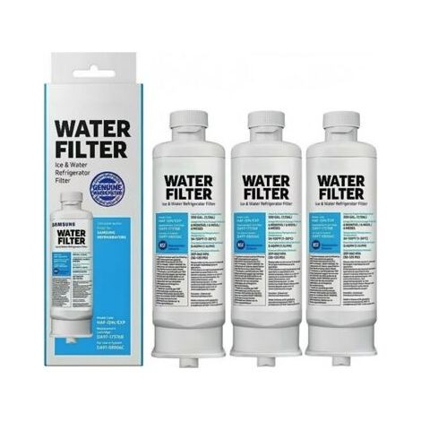 Lot de 3 Filtres à eau de Réfrigérateur de Rechange DA97-17376B DA97-08006C HAF-QIN HAF-QIN/EXP pour réfrigérateurs Samsung Multi-Portes