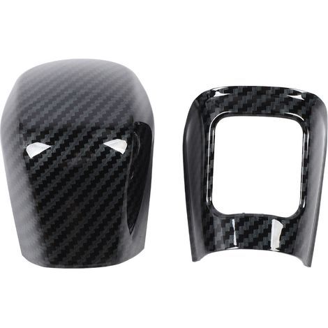 Tbest Couvercle de Pommeau de Levier de Vitesse en Fibre de Carbone, Matériau ABS de qualité Supérieure, Garniture Décorative Anti-rayures, Compatible avec les Modèles Cross XP210 (1/5)