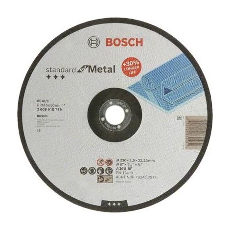 Disco de corte Bosch 2608619776 230 mm aluminio reforzado