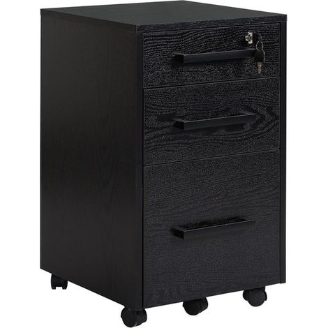 Caisson de bureau REYNALD Noir (1/5)