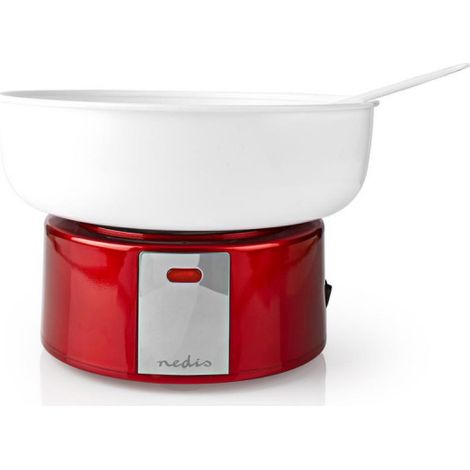 Nedis FCCM100FRD algodonera de azúcar Rojo, Blanco 500 W (1/5)