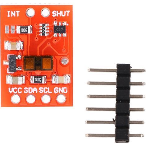 VL53L1X Laser-Entfernungsmesser-Sensor, Laufzeitmessung (ToF), Distanzmessmodul 4 cm bis 4 m (1/5)