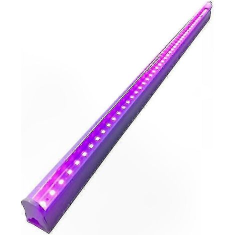 395nm UV-LED-Lampe mit US-Stecker, 0,3 m/6W schwarze Röhre für KTV-Bars, Partys und Ambiente, Leuchtstoffröhrenbeleuchtung, Partyzubehör, langlebige Glühbirne. (1/5)