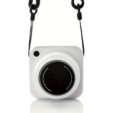 Mini ventilateur suspendu autour du cou trois vitesses réglables portable et silencieux pour usage quotidien et voyages