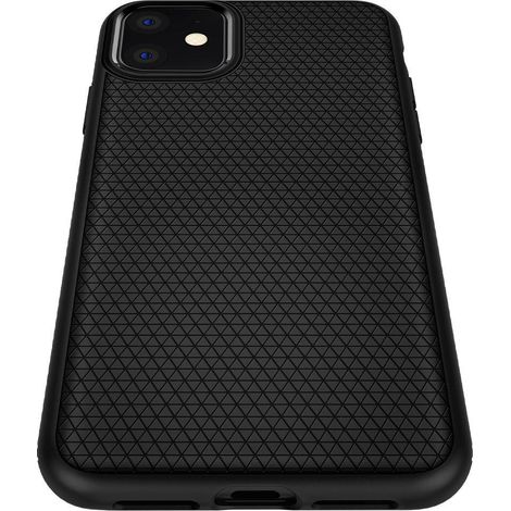 Spigen Liquid Air pour iPhone 11 noir mat (1/5)