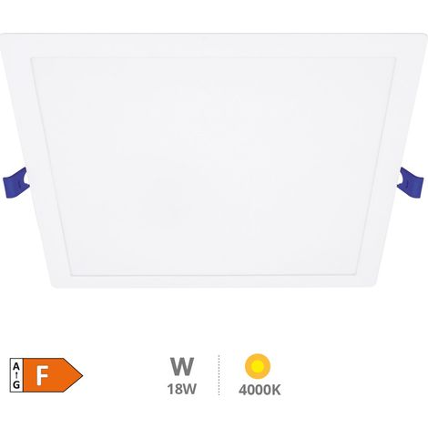 Faretto da incasso a LED quadrato bianco Londa 18W 4000K