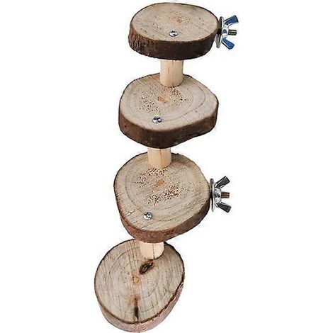 Accessoires pour cage : inséparables, gerbilles, rats, chinchillas, écureuils, oiseaux, perchoir d'exercice - 4 (1/5)