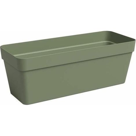 Teva Capri jardinera plástico verde ceniza 49,9x20x18,1 cm (1/2)