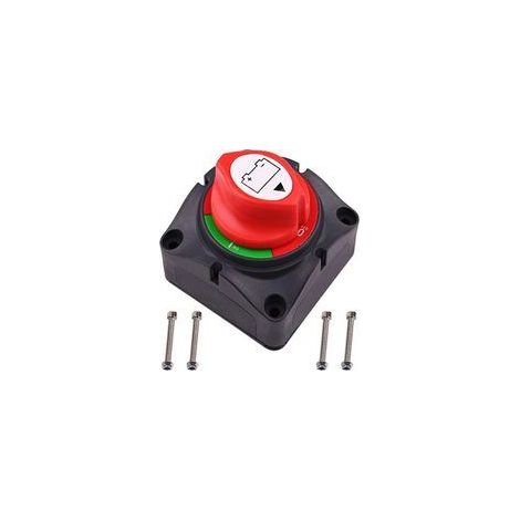 Interrupteur d'isolateur de Batterie, Haute qualité 12V 600A isolateur de Puissance de Batterie déconnexion Principale Interrupteur à Deux Niveaux pour RV Yacht H484 - Crezuo
