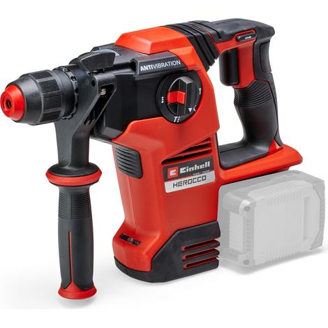 Einhell Professional Marteau Perforateur sans fil Herocco 36/28 Li-Solo PXC (36V, 3.2 Joules, Brushless, coffret E-Box) Livré sans Batterie ni Chargeur (1/4)