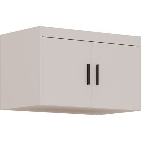 AX LIVING Schrankaufsatz Storicos 2T Beige 89,7 x 55 x 53 cm – modern