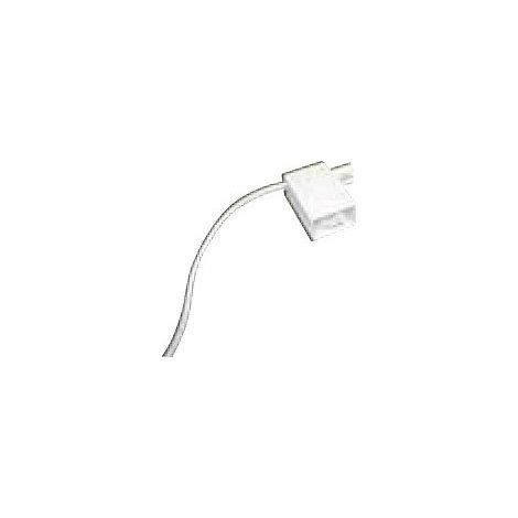 Mini interrupteur ON/OFF blanc pour reglette fluo T5 LITTLE 2 TRAJECTOIRE 002787