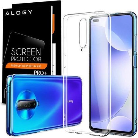 Cover in silicone trasparente per Xiaomi Redmi K30/Poco X2 + vetro Alogy (1/5)