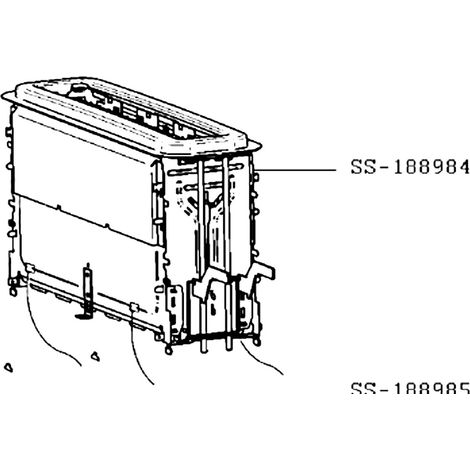 Compartiment cuisson (repère SS-188984)