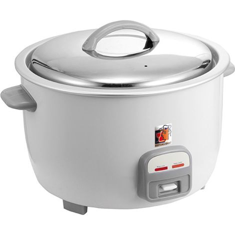 Cuisseur à riz électrique émaillé, 13 litres (riz cuit) 489x442x322 mm - VIRTUS