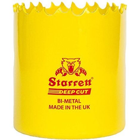 Starrett Bi metal Deep Cut Scie cloche, 57 mm, dch0214 (1/2)