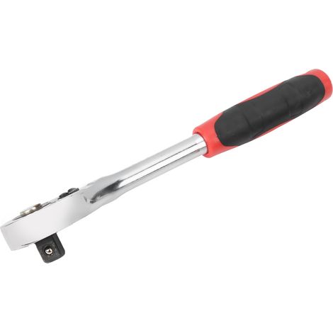 Jeu de clés à cliquet rapides 24 dents en acier au chrome-vanadium, outil à main pour réparations d'atelier, 1/2 pouce (1/5)